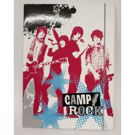 CARPETTE CON ELASTICO A4 CAMP ROCK