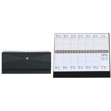 PLANNING MATRA 30X15 NERO 2026