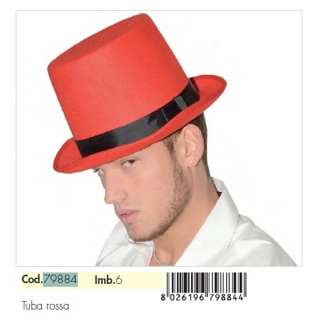 CAPPELLI TUBA ROSSO