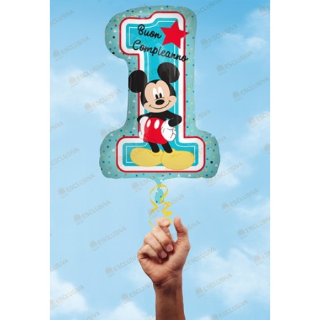 LRG SHPI XL MICKEY 1 COMPLEANNO P38 Q