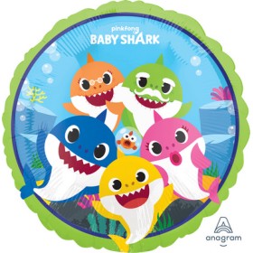 STANDARD FOIL BALLOON BABY SHARK S60 Q