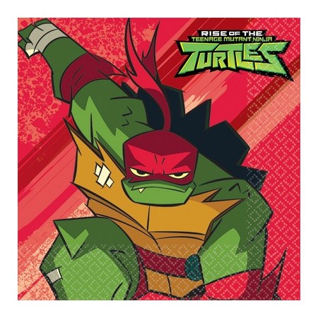 16 NAPKINS RISE OF THE TEENAGE MUTANT NI Q