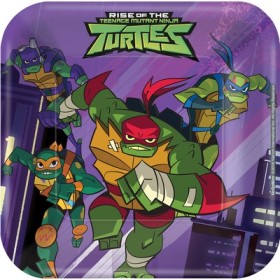 8 PLATES RISE OF THE TEENAGE MUTANT NINJ Q