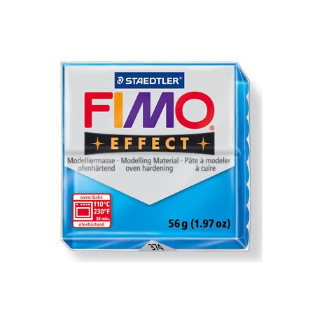 FIMO 57 GR EFFECT 374 BLU TRANSLUCENT