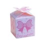 SCATOLINE PORTACONFETTI  BATTESIMO ROSA PZ.25