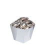 12 BOX PORTACONFETTI ARGENTO