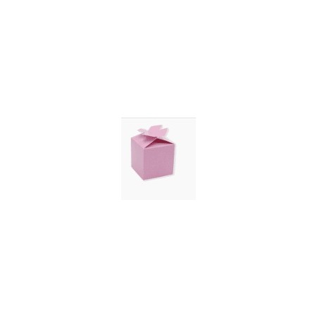 SCATOLINE PORTACONFETTI FIOCCO ROSA PZ.25