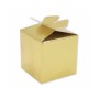 SCATOLINE PORTACONFETTI FIOCCO ORO PZ.25