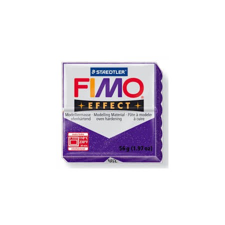 FIMO 57 GR EFFECT 602 VIOLA GLITTER