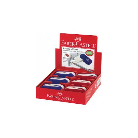GOMME C/CUSTODIA 182401 FABER CASTELL  PZ 12
