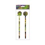 MATITE CON GOMMA TURTLES 2PZ