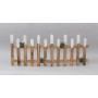 STACCIONATA LEGNO MARRONE