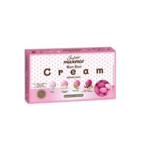 CONFETTI MAXTRIS BON BON CREAM AL CIOCCOLATO BIANCO ROSA GR.900