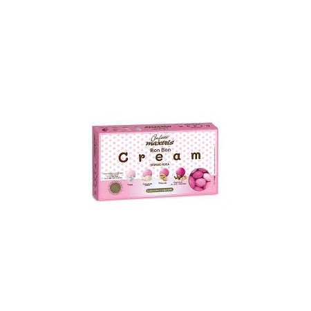 CONFETTI MAXTRIS BON BON CREAM AL CIOCCOLATO BIANCO ROSA GR.900