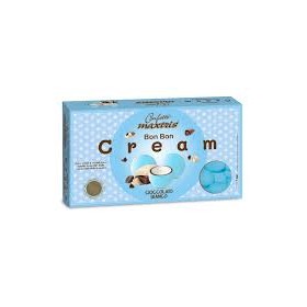 CONFETTI MAXTRIS BON BON CREAM AL CIOCCOLATO BIANCO CELESTI GR.900