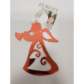 ADDOBBI ALBERO ANGELO ROSSO.