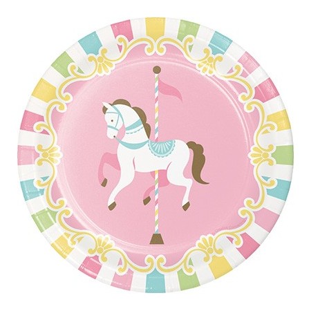 PLT7 SS 12/8CT CAROUSEL QS