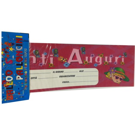 BIGLIETTI INVITI 18 ANNI