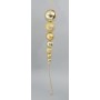 CATENA SFERE 100CM ORO