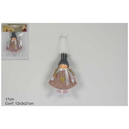 BAMBOLINA 17CM ROSA