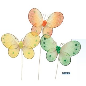 6 FARFALLE 19CM