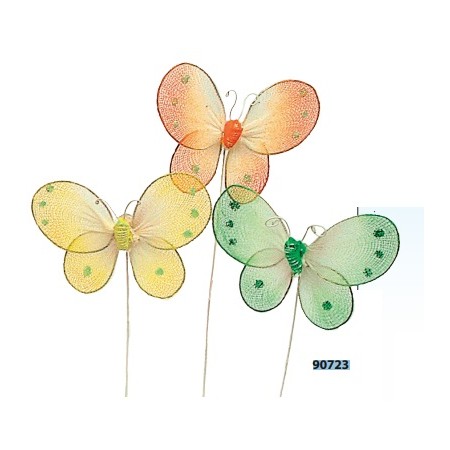 6 FARFALLE 19CM