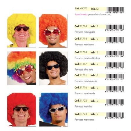 PARRUCCHE AFRO MAXI