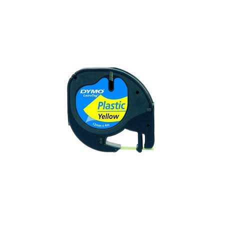 NASTRI X ETICHETTE 12MMX4MT DYMO GIALLO PZ 1