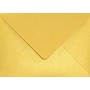 BIGLIETTI E BUSTE F.TO 9 COL.PERLATI ORO 150+150