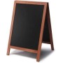 LAVAGNA FONDO NERO A CAVALLETTO 90X45