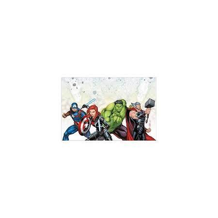 TOVAGLIE AVENGERS IN PLASTICA 120X180