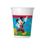 BICCHIERI PLASTICA TOPOLINO PZ.8