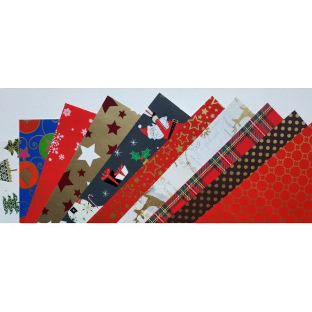 CARTA REGALO 100 FOGLI 70X100 NATALE