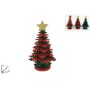 ALBERO FELTRO VERDE-ROSSO CM.17
