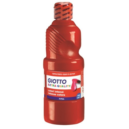 COLORI TEMP. PRONTE 500ML ROSSO VERM. GIOTTO