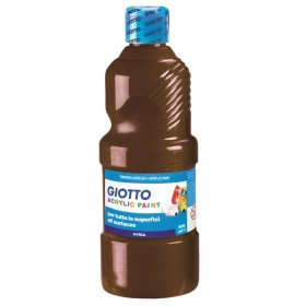 COLORI TEMP. ACRIL. 500ML GIOTTO MARRONE