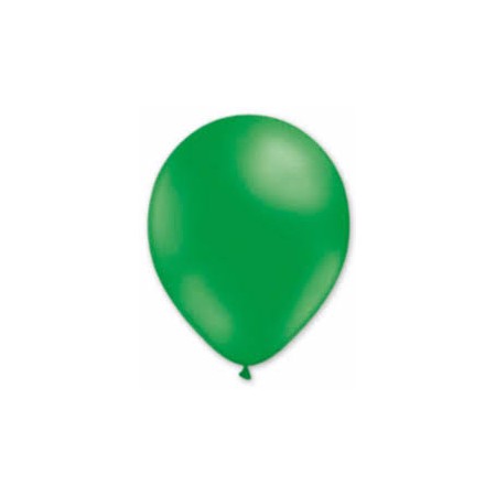 PALLONCINI 100PZ VERDE 5 POLLICI.