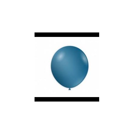 PALLONCINI 100PZ BLU METAL 5 POLLICI