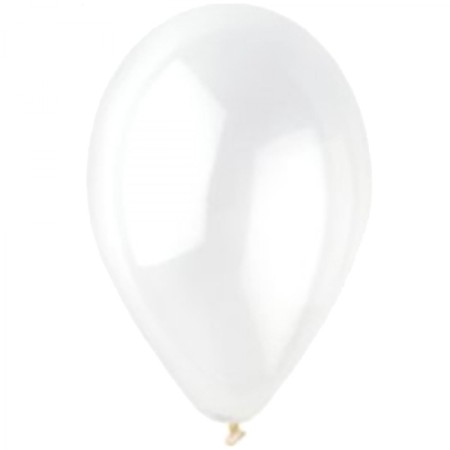 PALLONCINI 100 PZ TRASPARENTI 5 POLLICI