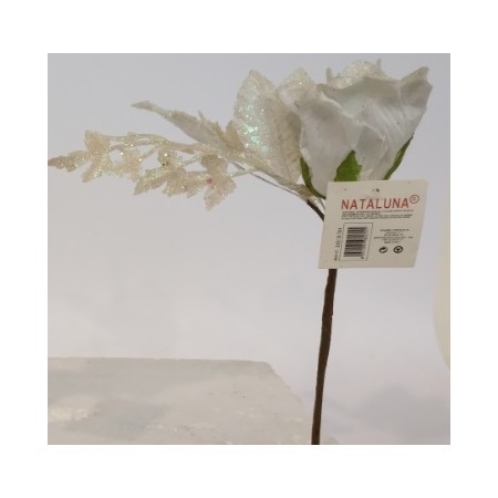 FIORE GAMBO CORTO BIANCO