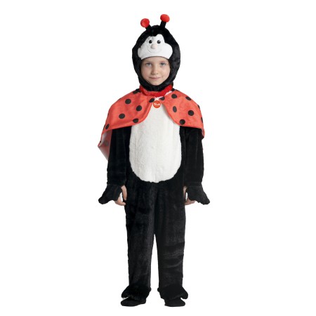 VESTITO COCCINELLA BAMBINA 1/2 ANNI