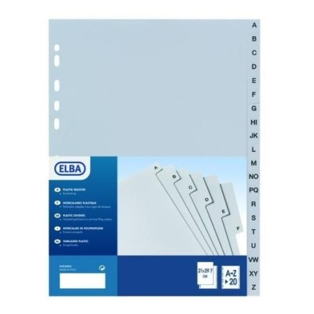SEPARATORI ALFAB. 23X30.5 FAVORIT