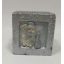 CANDELE NATALIZIE QUADRATE ARGENTO