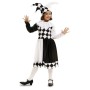 VESTITI ARLEQUINE B/N 7/9 ANNI