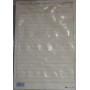 SCHEDE RIGATE 17X12 BLU PZ 100
