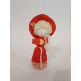 PERSONAGGIO C/CAPPELLO ROSSO