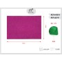 GOMMA EVA 40X60 GLITTER VIOLA CHIARO