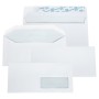 BUSTE BIANCHE 11X23 AUTOADESIVE C/FINESTRA BLASETTI SUPER STRIP 90