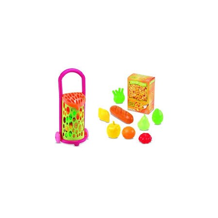 CARRELLO SPESA CON ACCESSORI