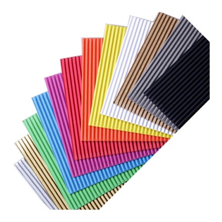 CARTONCINO OND. 50X70  10FG CWR ASS.